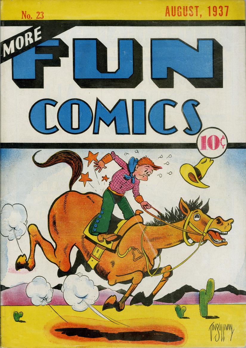 Book Cover For More Fun Comics 23