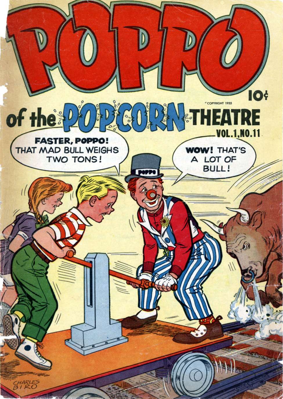 Comic Book Cover For Poppo of the Popcorn Theatre 11
