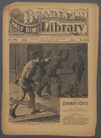 Large Thumbnail For Beadle's Half Dime Library 978 - Plucky Pat, the Street Boy Detective