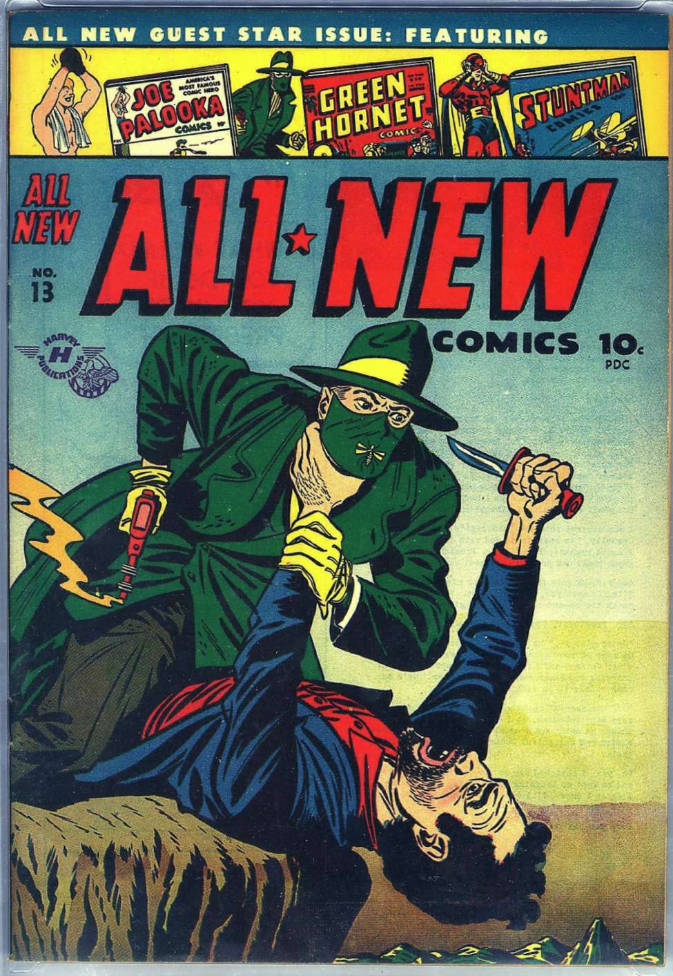 Comic Book Cover For All-New Comics 13 - Version 1