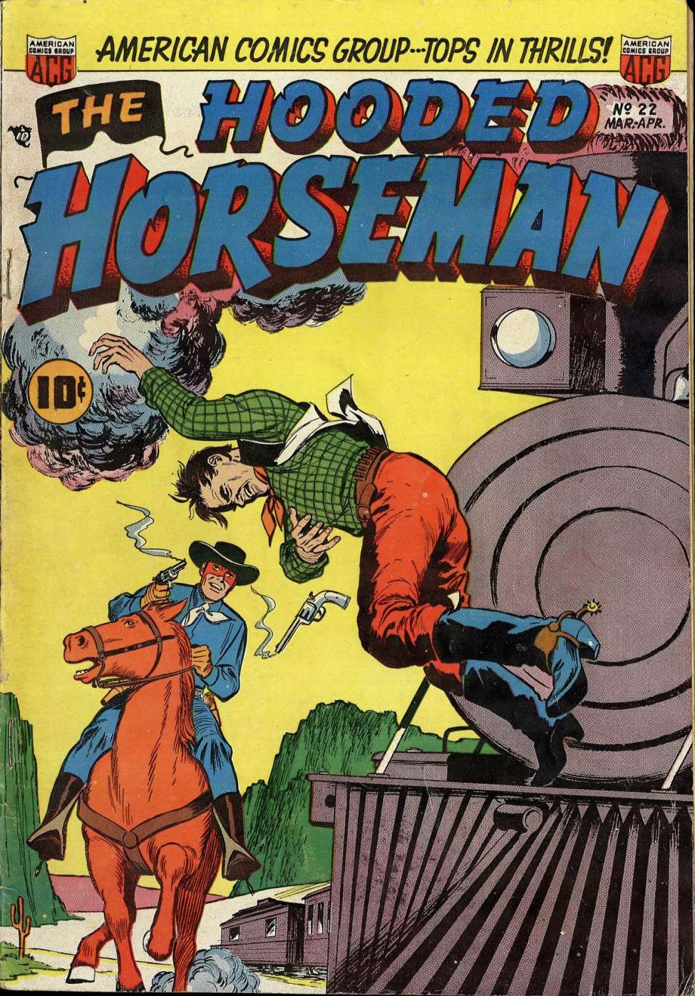 Comic Book Cover For The Hooded Horseman v1 22