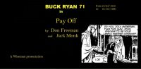 Large Thumbnail For Buck Ryan 71 - Pay Off