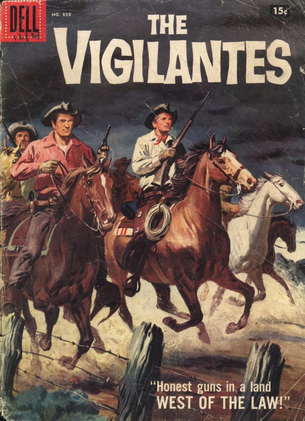 Comic Book Cover For 0839 - Vigilantes