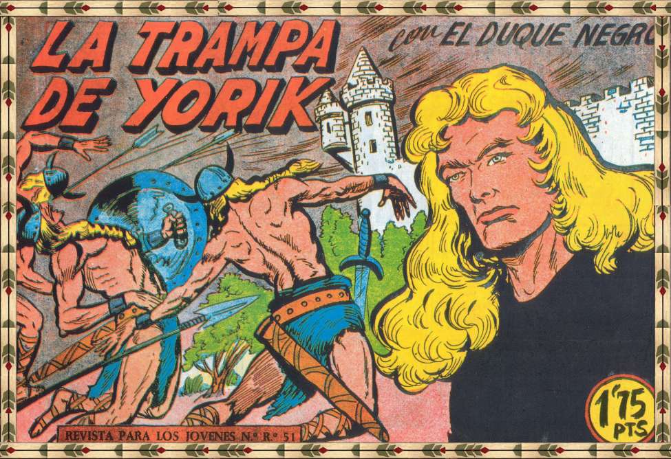Comic Book Cover For El Duque Negro 34 - La Trampa De Yorik