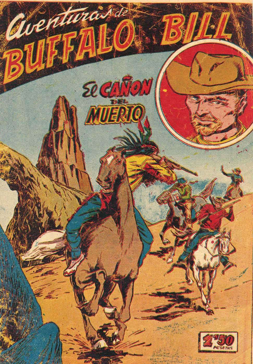 Comic Book Cover For Aventuras de Buffalo Bill 73 El cañón del muerto