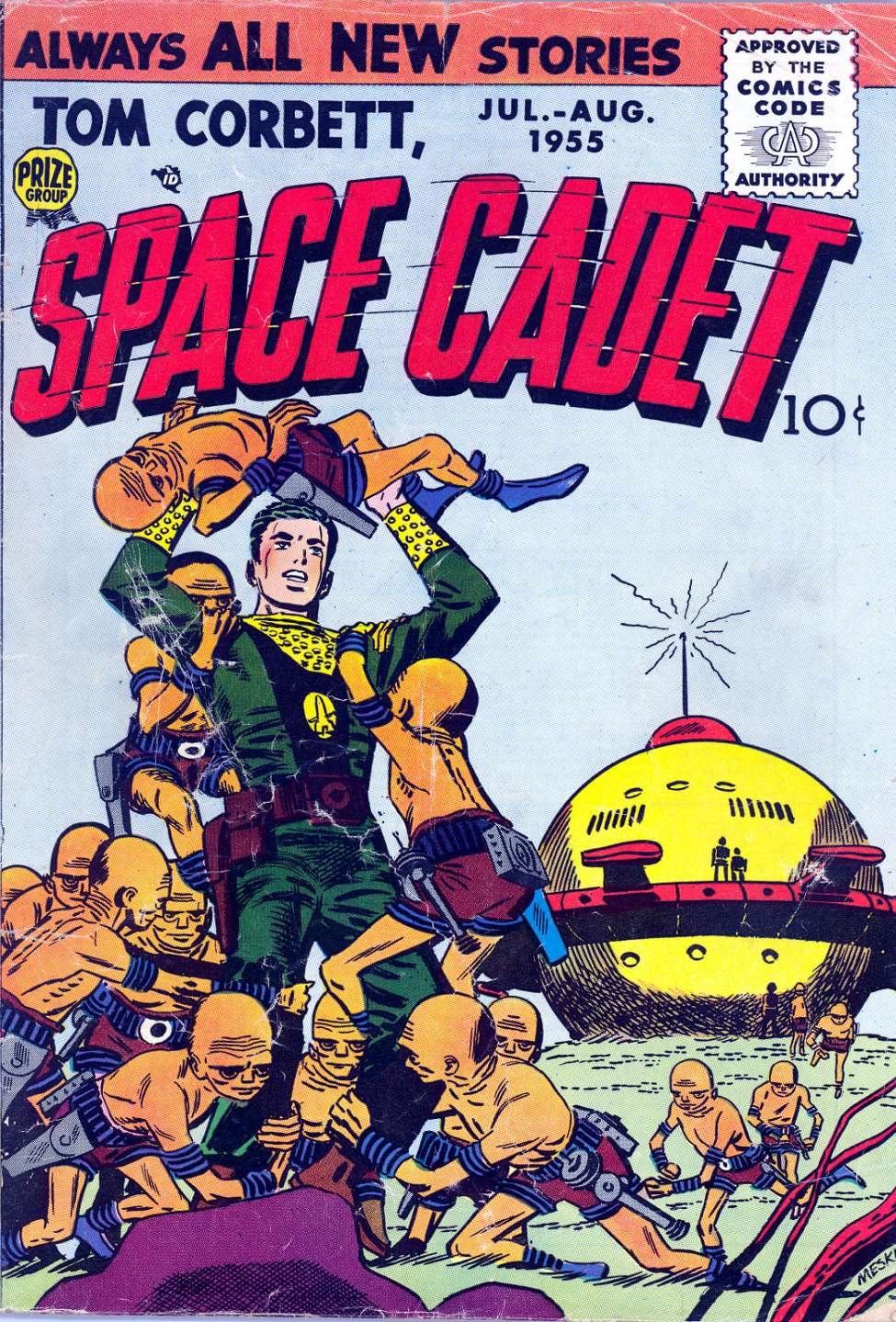 Comic Book Cover For Tom Corbett, Space Cadet v2 2