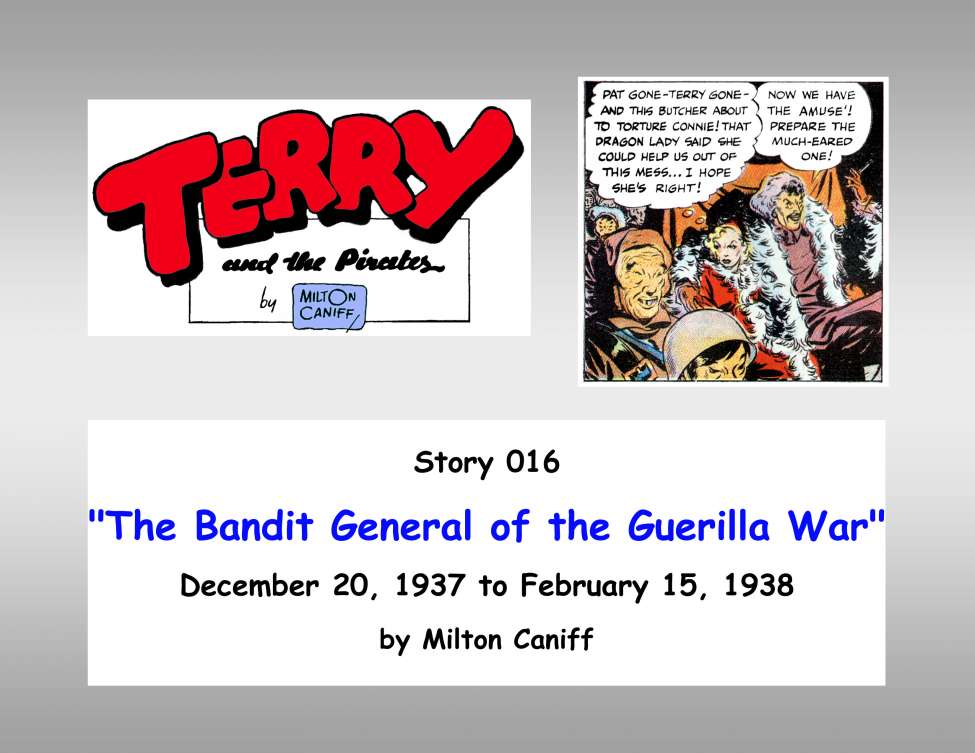 Book Cover For Terry and the Pirates 16 C a) Bandit General of the Guerilla War