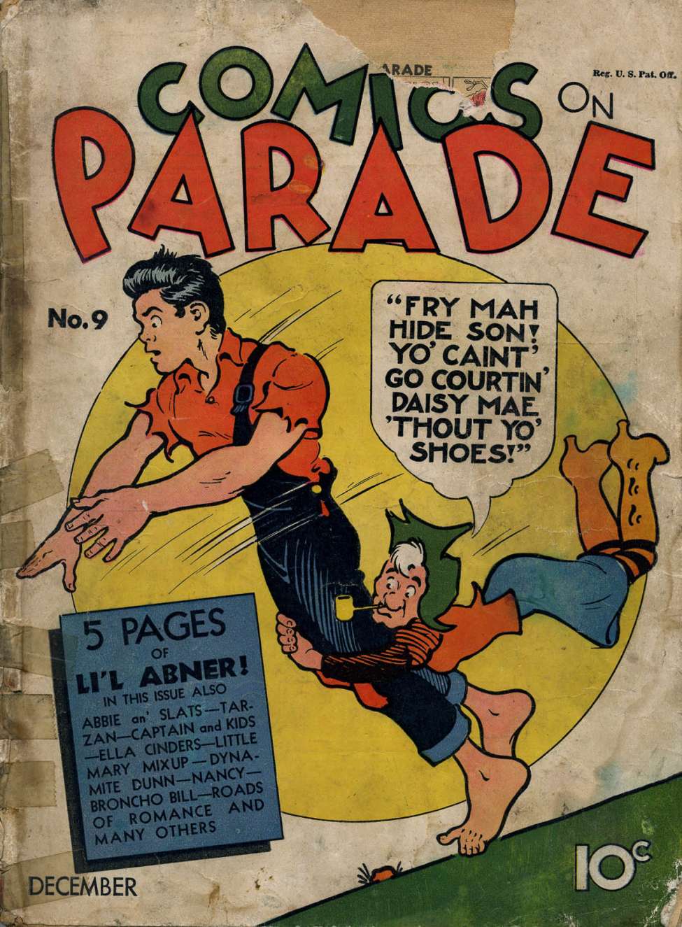 Comic Book Cover For Comics on Parade 9