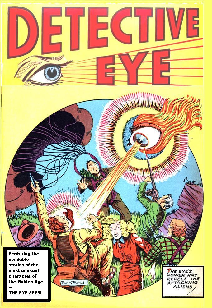 Comic Book Cover For The Collected Eye