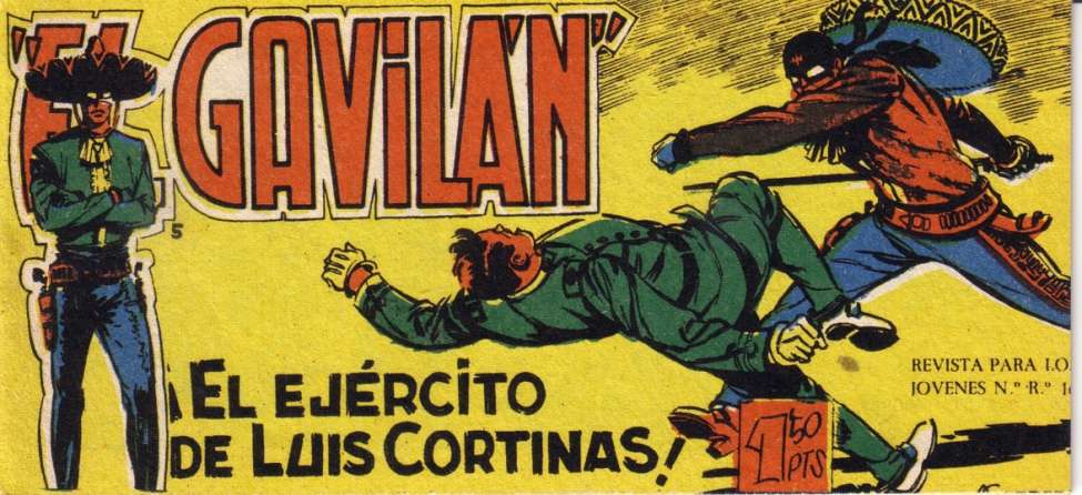 Comic Book Cover For El Gavilan 5 - El Ejercito de Luis Cortinas