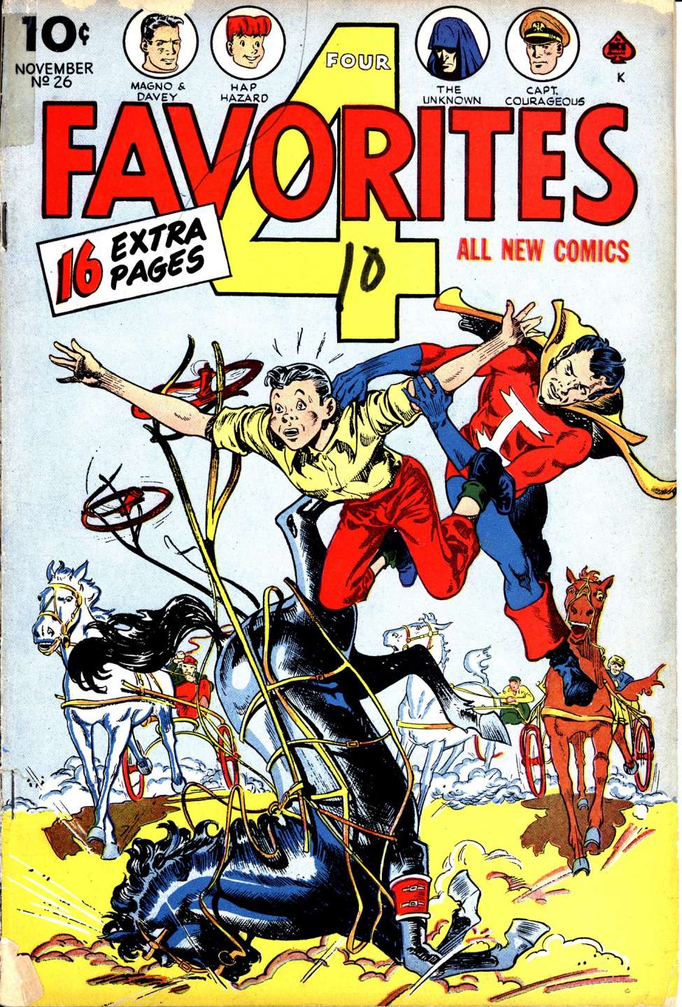Comic Book Cover For Four Favorites 26 (alt)