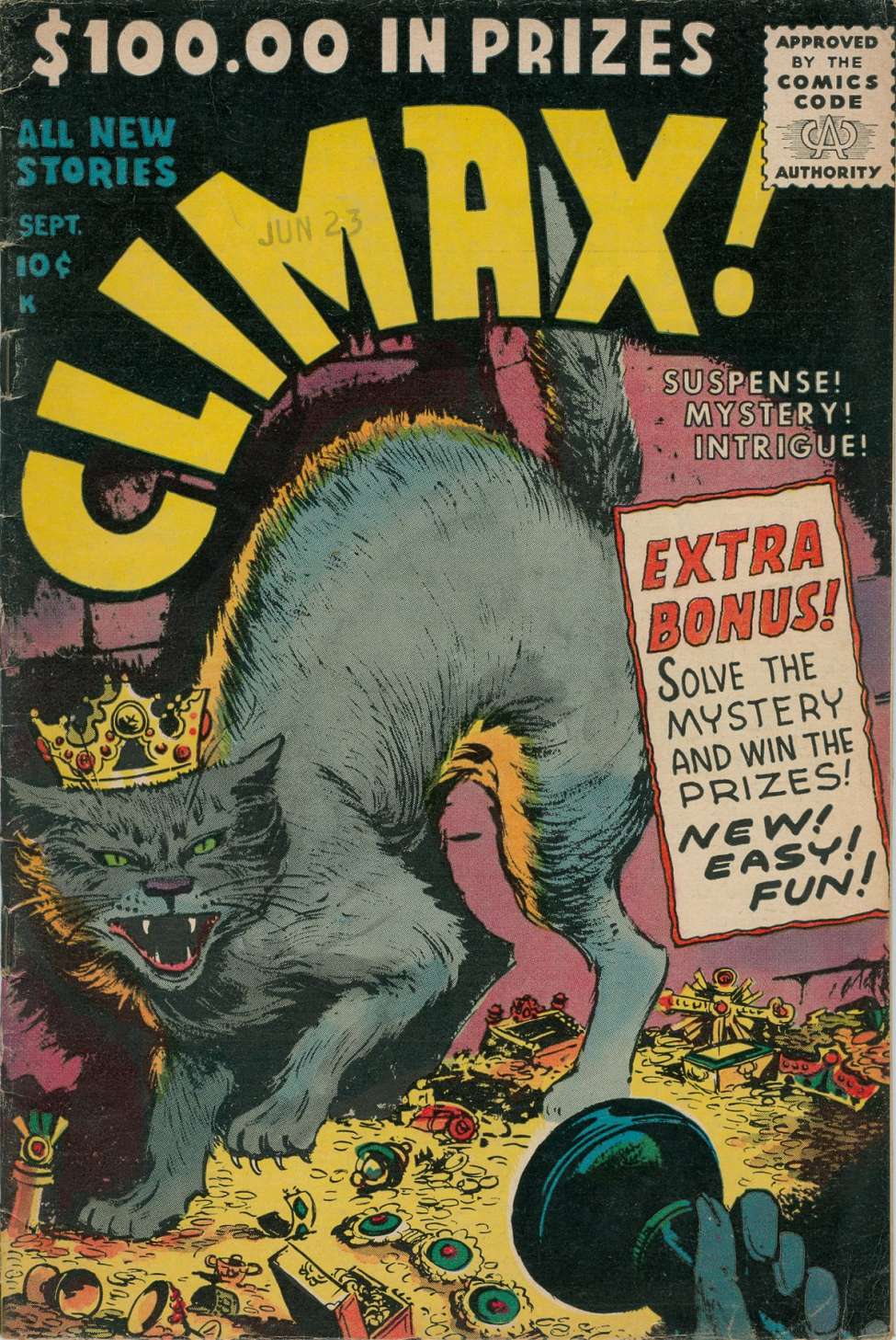 Comic Book Cover For Climax 2