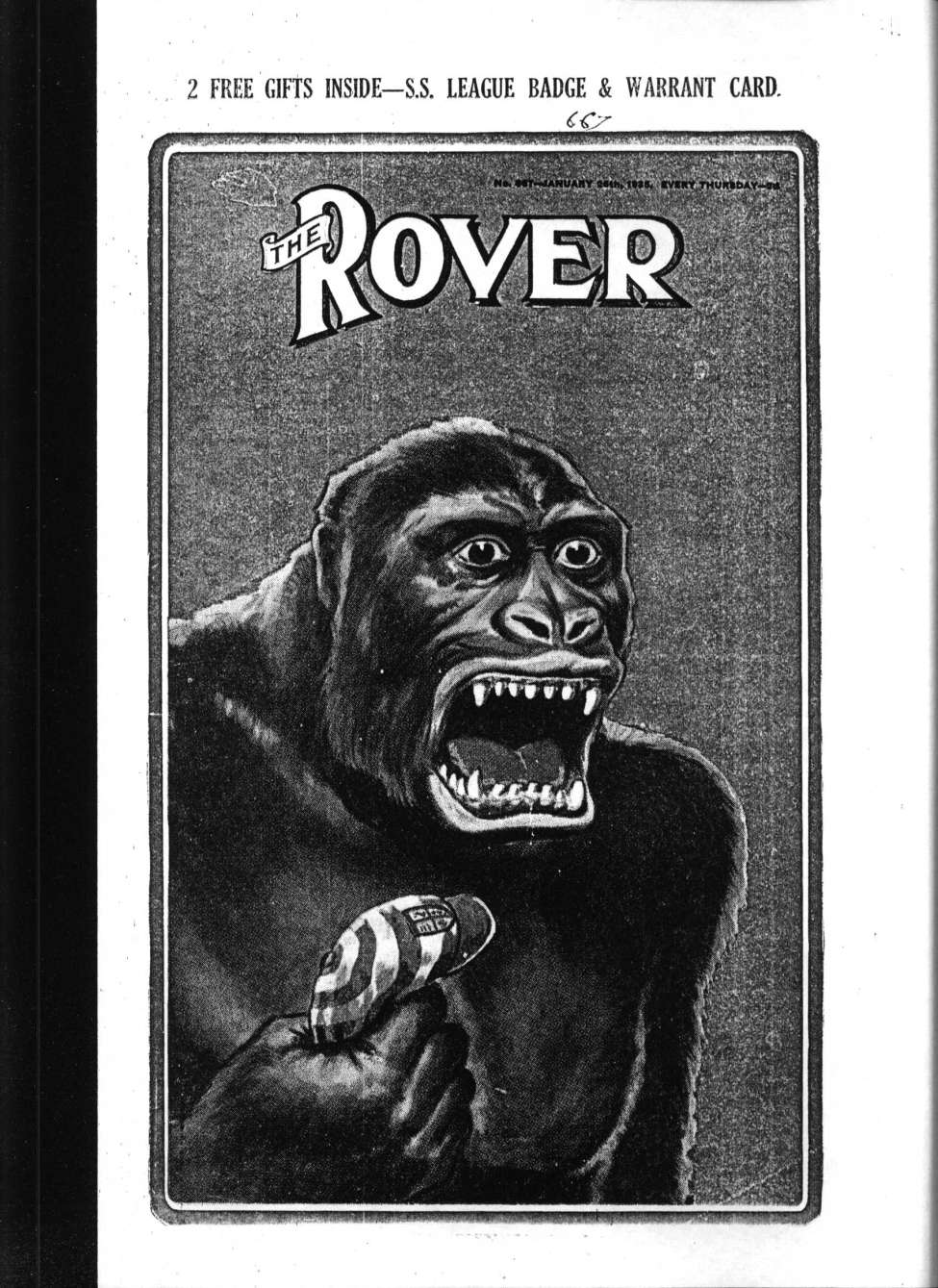 Book Cover For The Rover 667