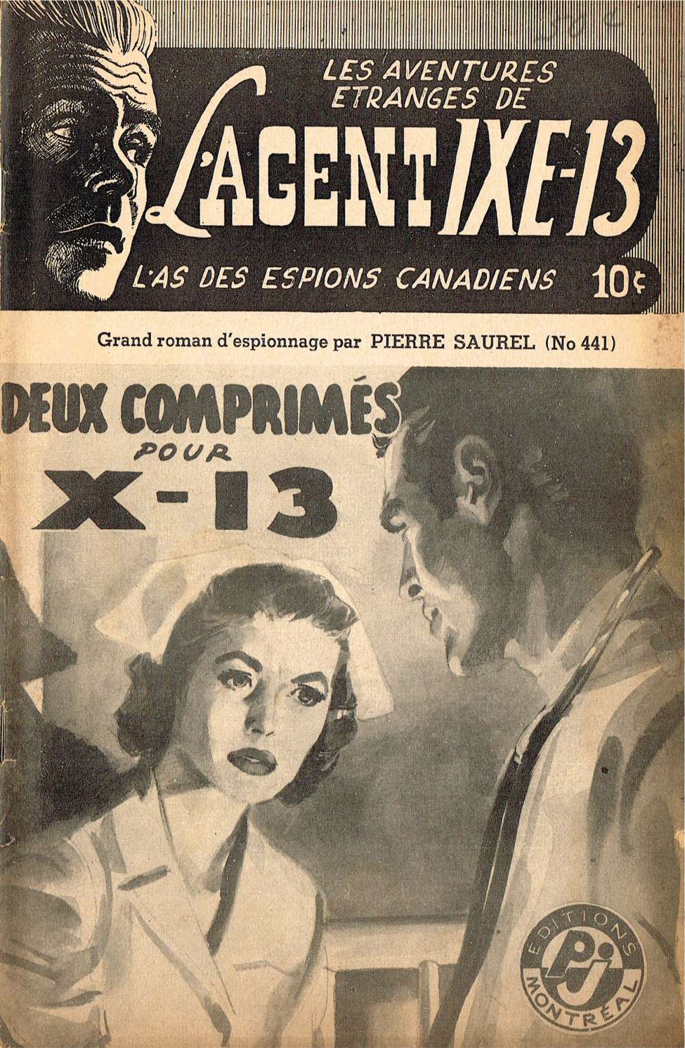 Book Cover For L'Agent IXE-13 v2 441 - Deux comprimés pour IXE-13