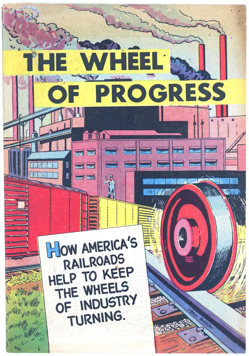 Book Cover For The Wheel of Progress - Version 2