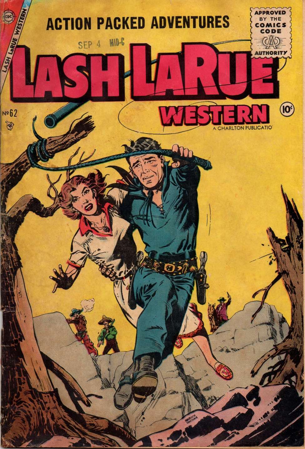 Book Cover For Lash LaRue Western 62