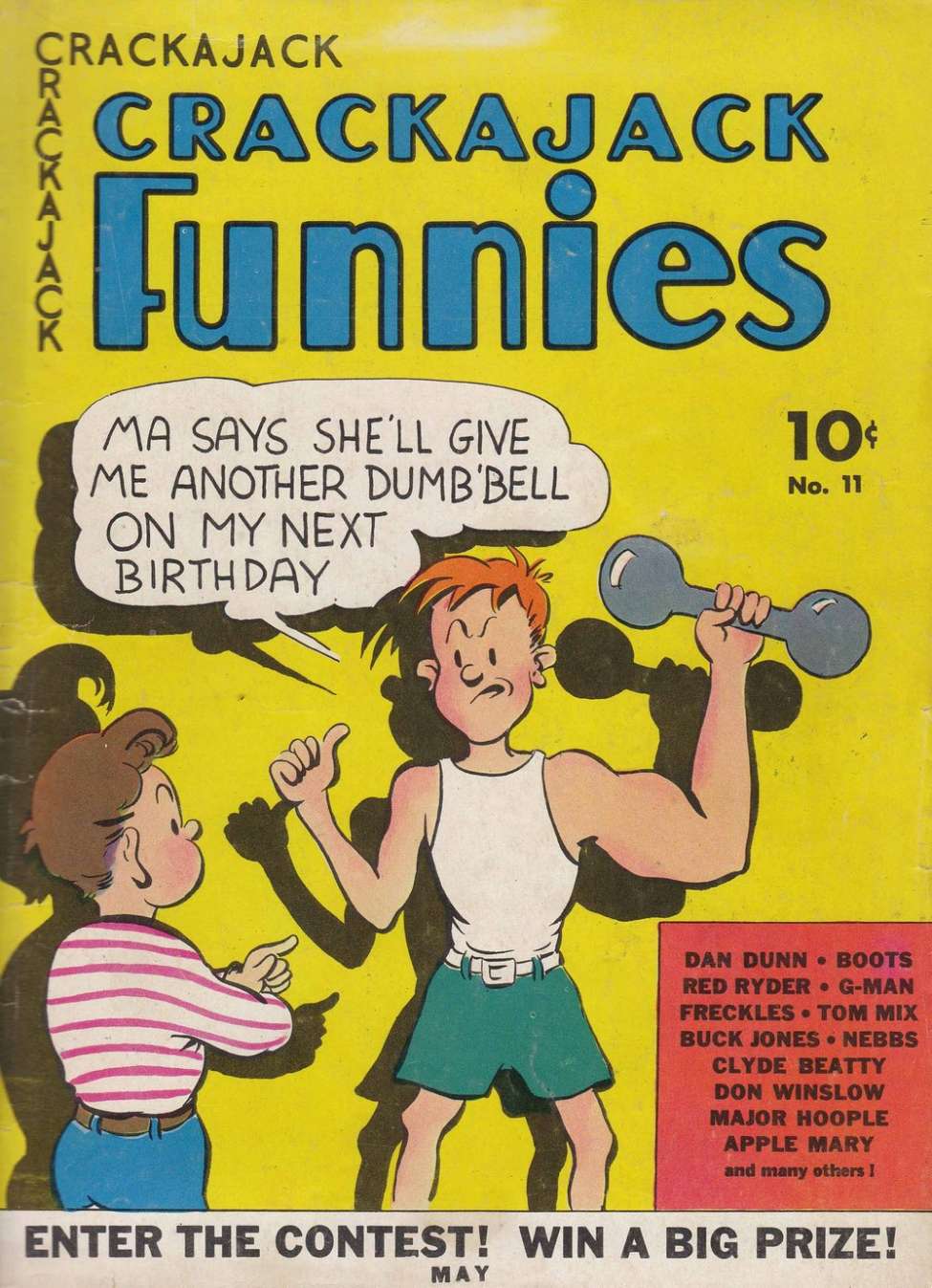 Comic Book Cover For Crackajack Funnies 11