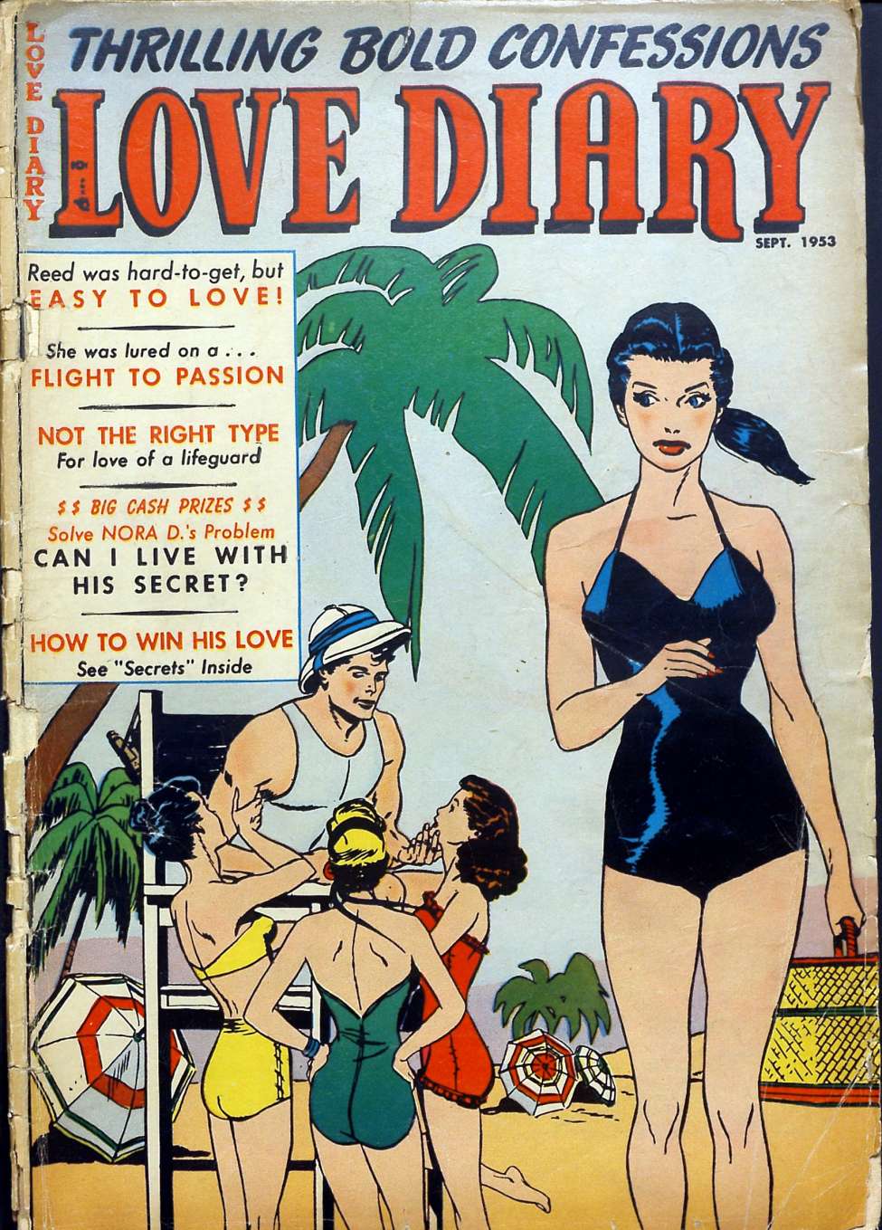 Comic Book Cover For Love Diary 36 - Version 1