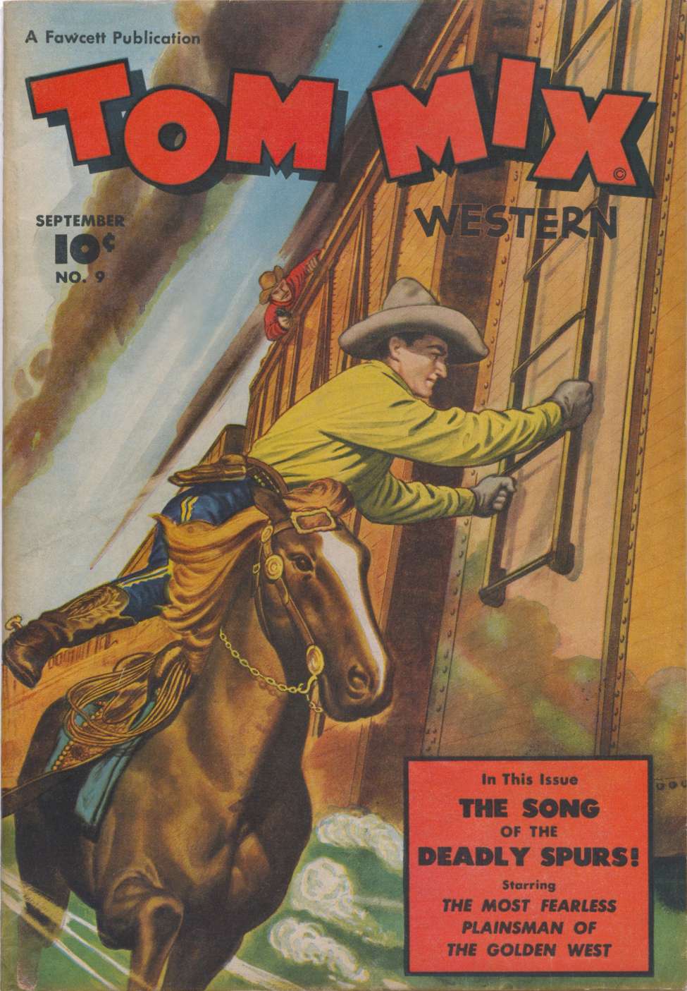 Book Cover For Tom Mix Western 9