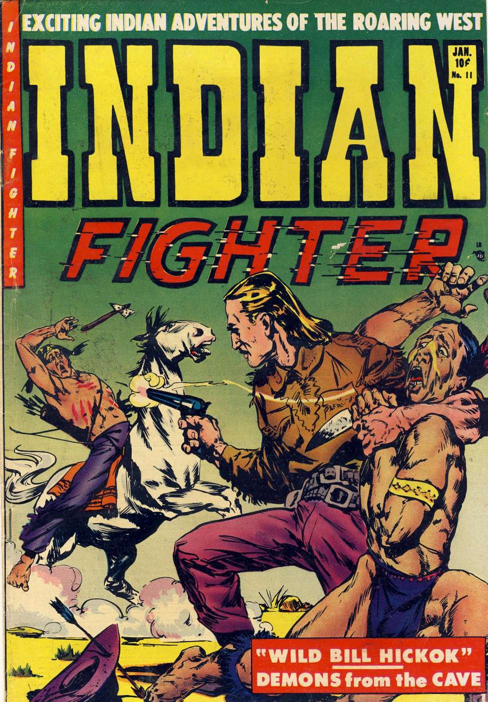 Comic Book Cover For Indian Fighter 11