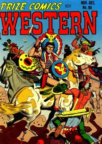 Large Thumbnail For Prize Comics Western 90