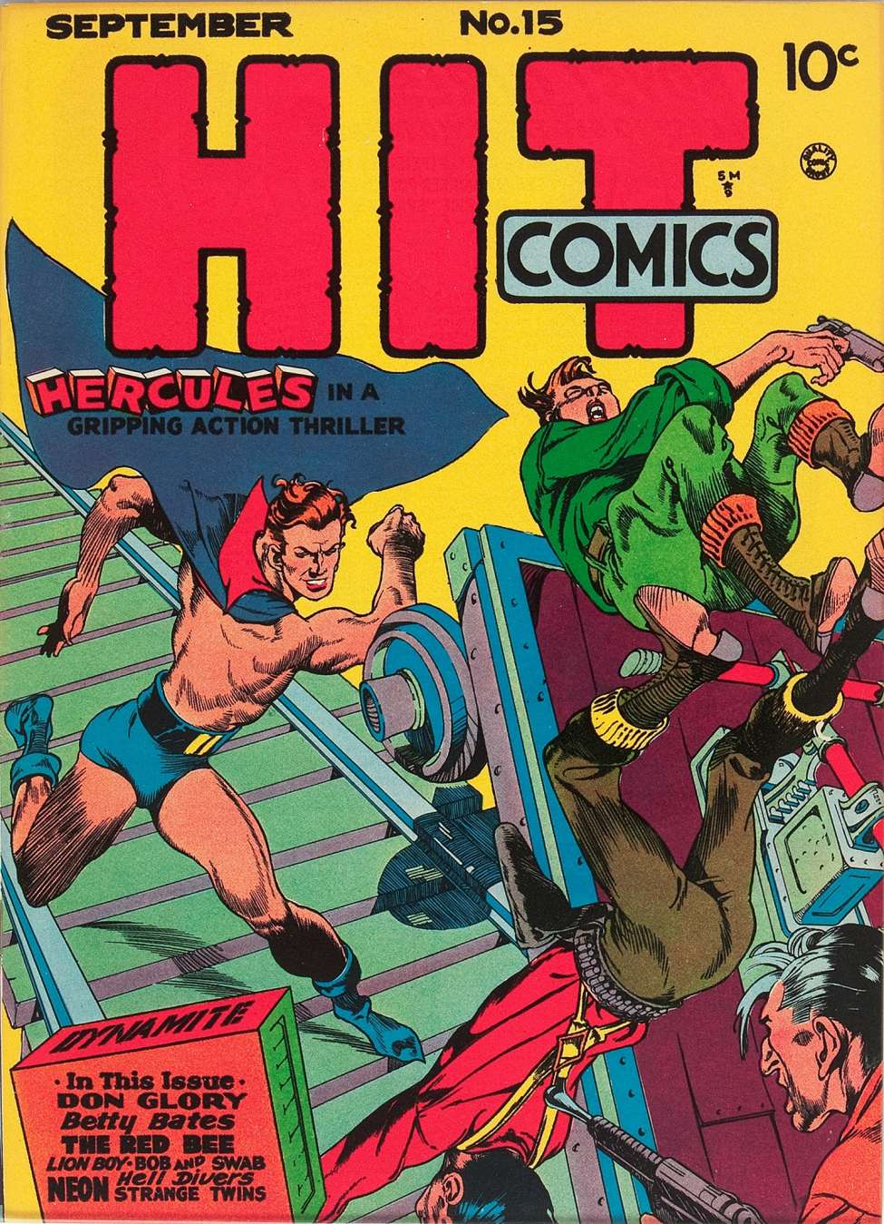 Book Cover For Hit Comics 15
