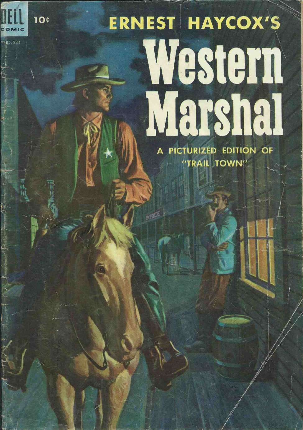 Comic Book Cover For 0534 - Ernest Haycox's Western Marshal