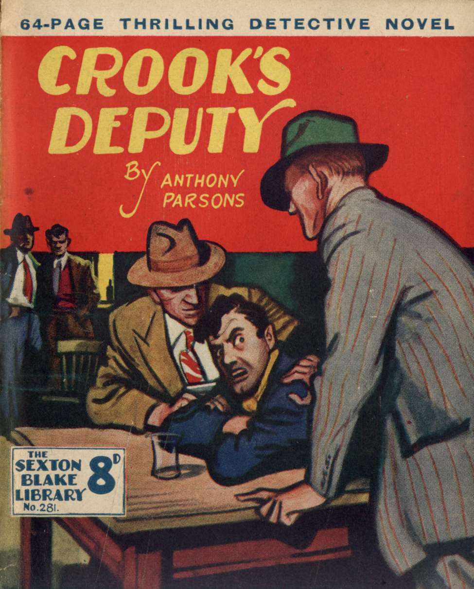 Book Cover For Sexton Blake Library S3 281 - Crook's Deputy