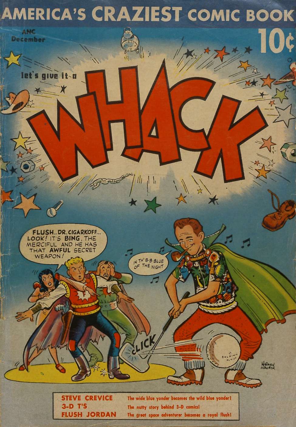 Comic Book Cover For Whack 2 (alt)