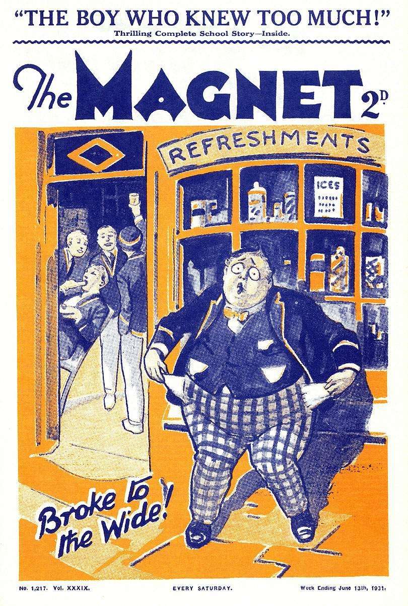 Book Cover For The Magnet 1217 - The Boy Who Knew Too Much!