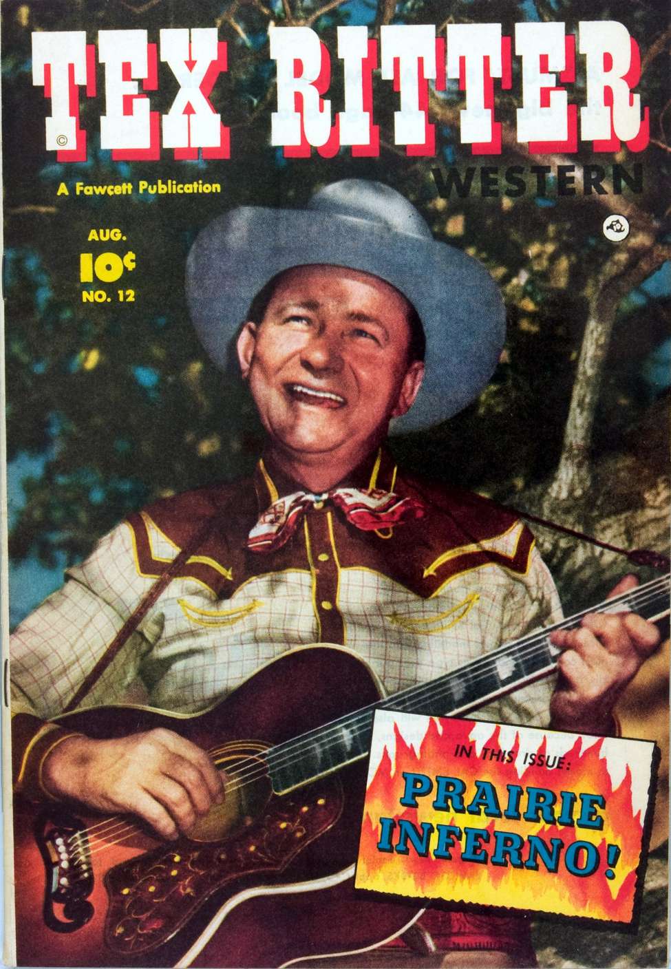Book Cover For Tex Ritter Western 12