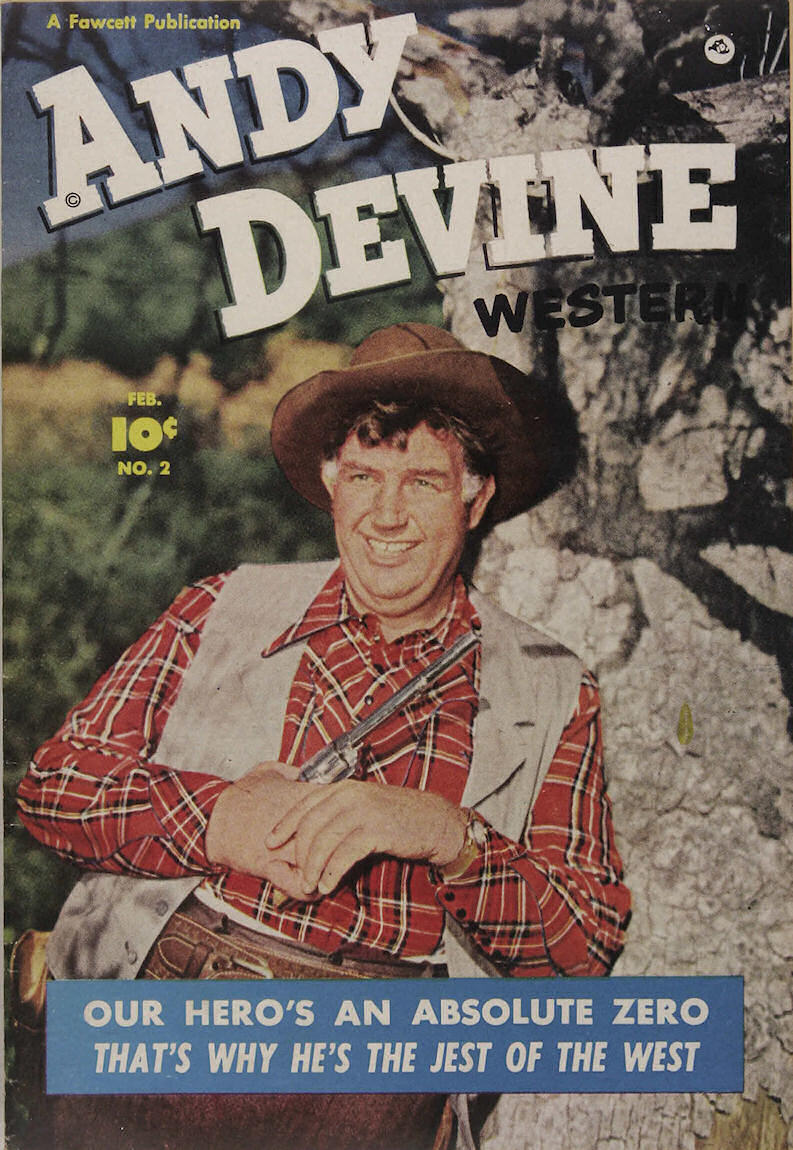 Book Cover For Andy Devine Western 2 - Version 1
