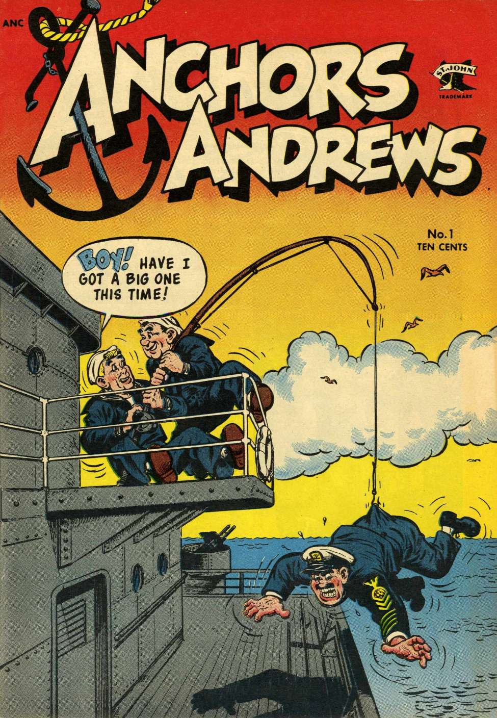 Comic Book Cover For Anchors Andrews 1