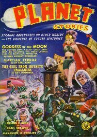 Large Thumbnail For Planet Stories v1 2 - Goddess of the Moon - John Murray Reynolds