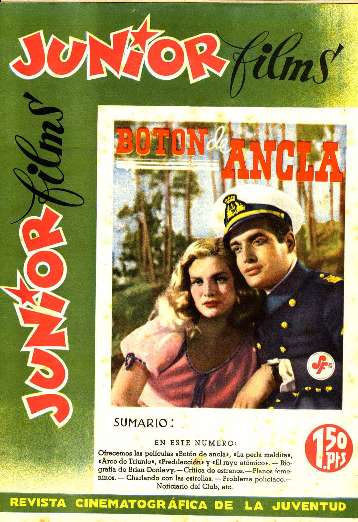 Book Cover For Junior Films 49 Botón de ancla