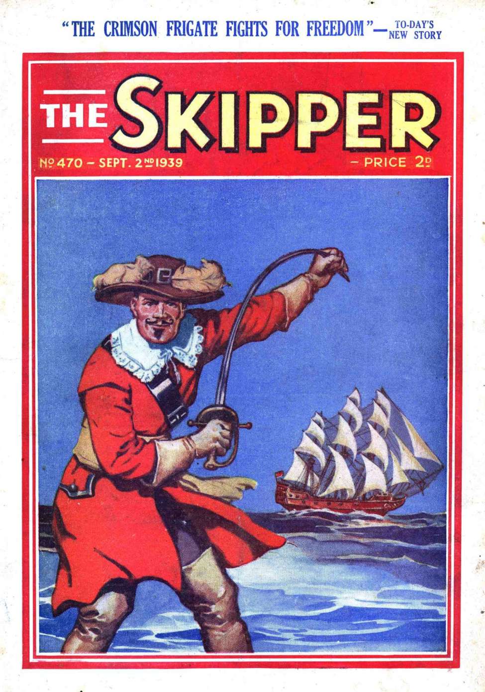 Comic Book Cover For The Skipper 470