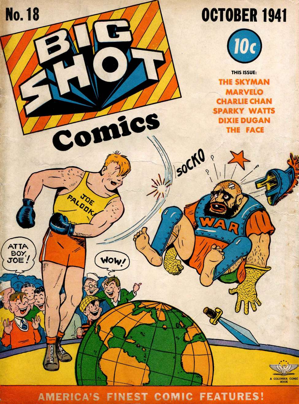 Comic Book Cover For Big Shot 18