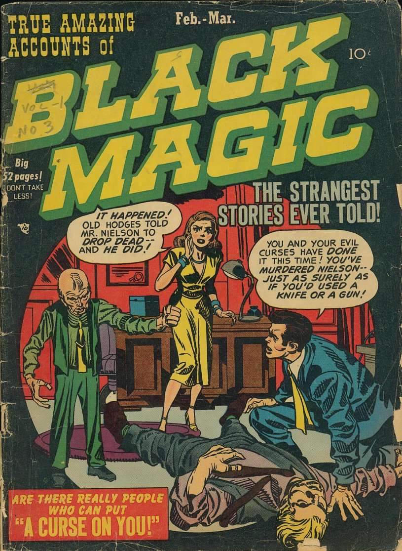 Comic Book Cover For Black Magic 3 (v01 3)