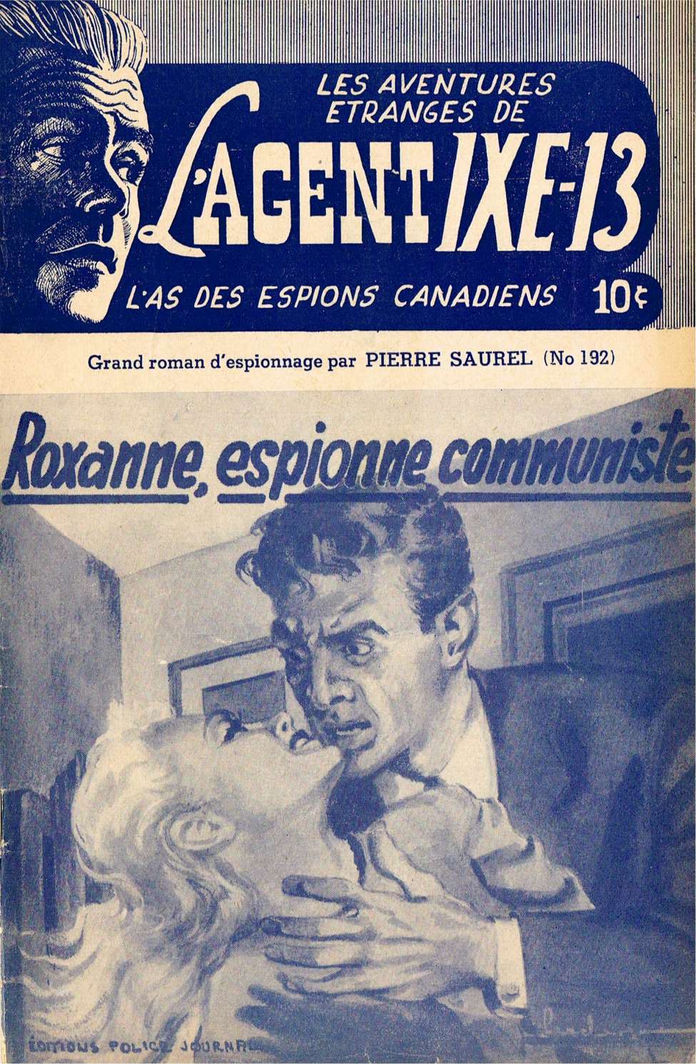 Book Cover For L'Agent IXE-13 v2 192 - Roxanne, espionne communiste
