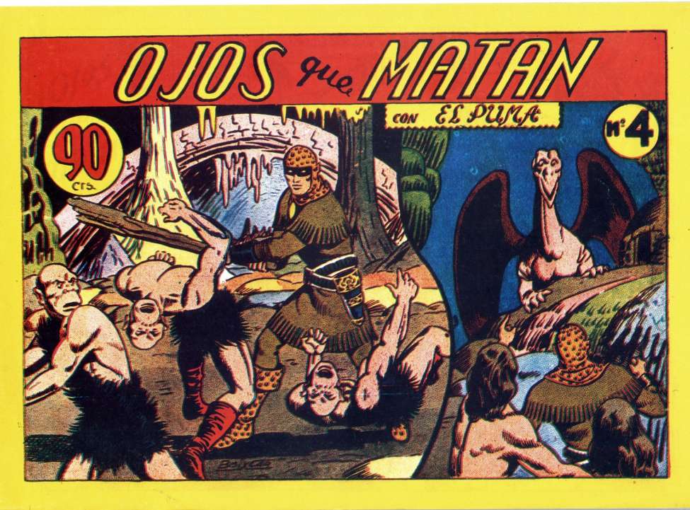 Comic Book Cover For El Puma 4 - Ojos Que Matan