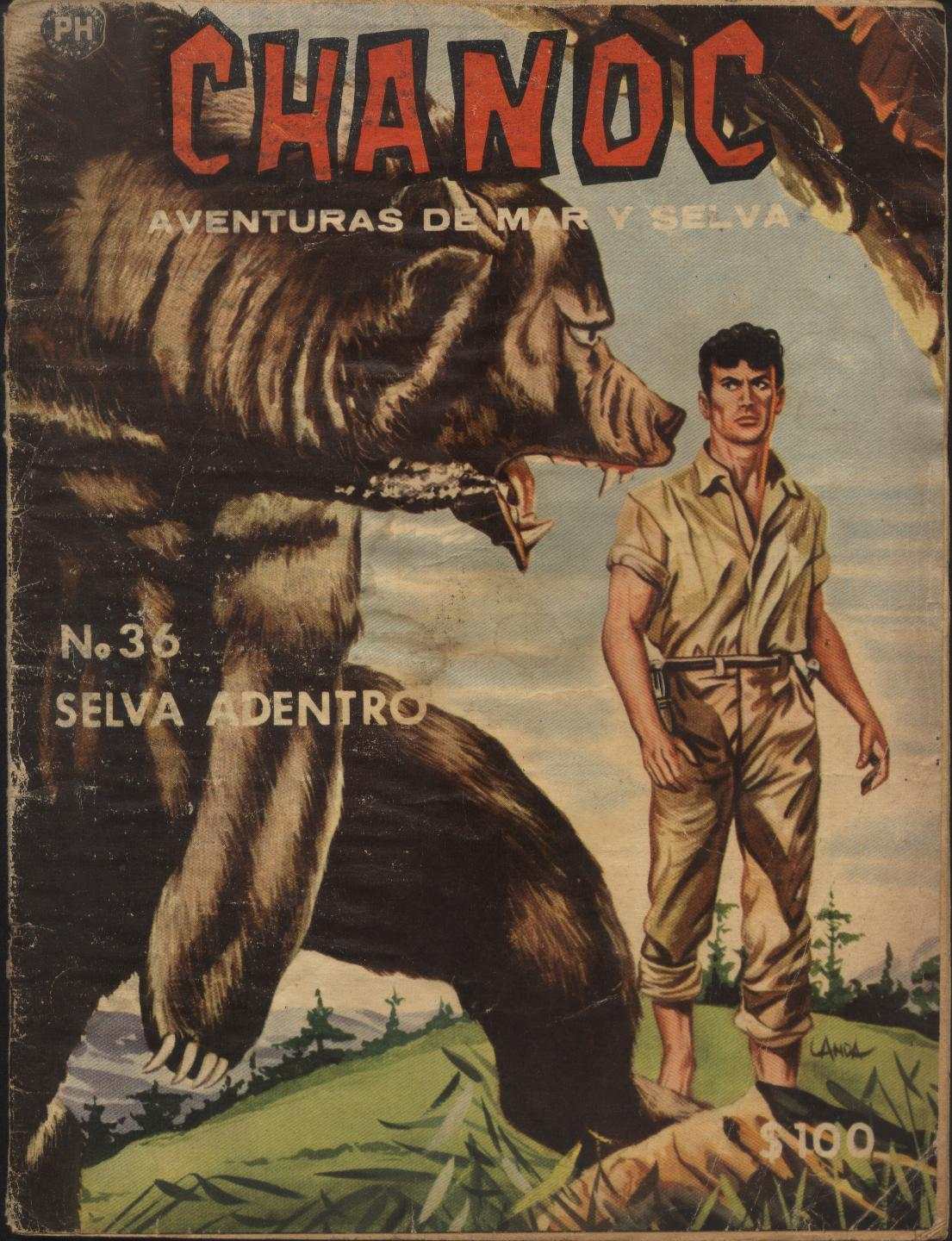 Comic Book Cover For Chanoc 36
