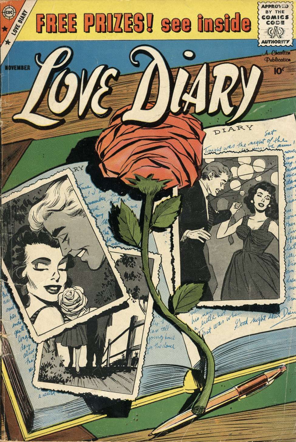 Book Cover For Love Diary 7