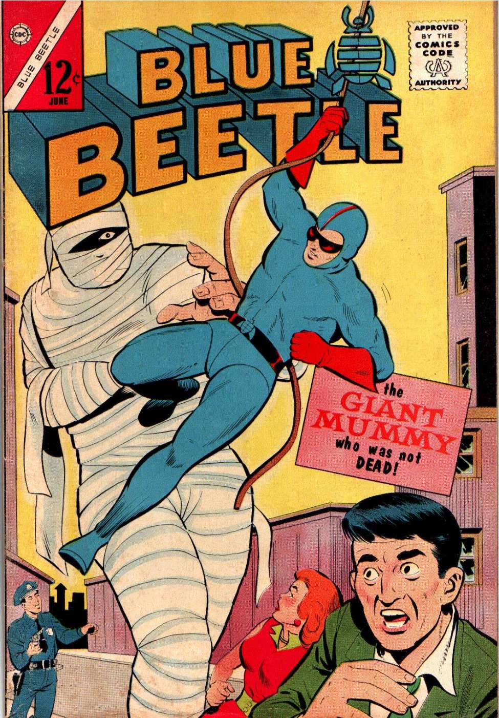 Comic Book Cover For Blue Beetle (1964) 1