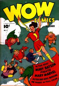 Large Thumbnail For Wow Comics 17 (alt) - Version 2