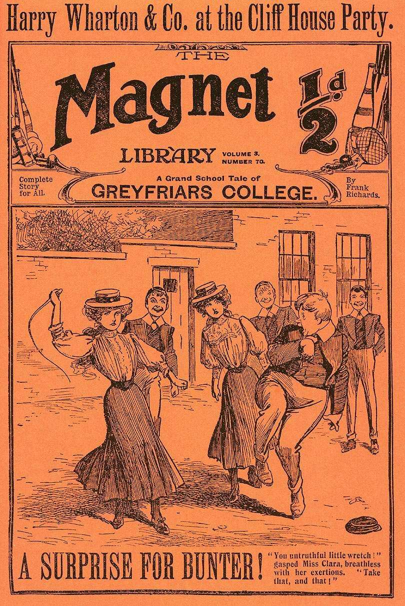 Comic Book Cover For The Magnet 70 - The Cliff House Party