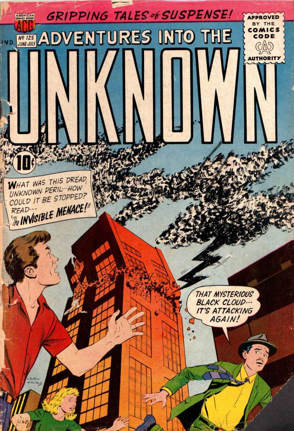 Book Cover For Adventures into the Unknown 125