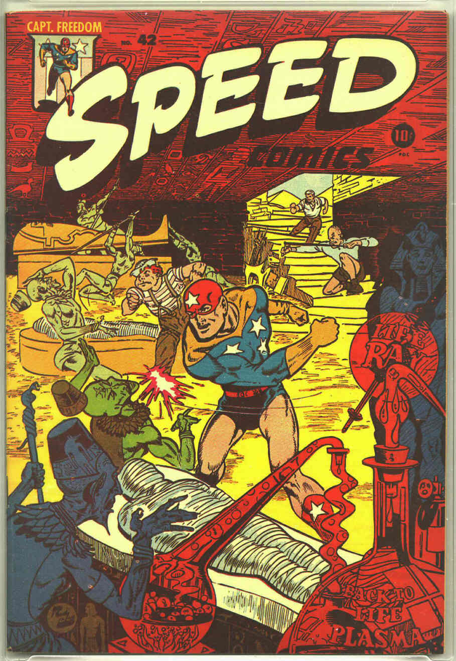 Book Cover For Speed Comics 42