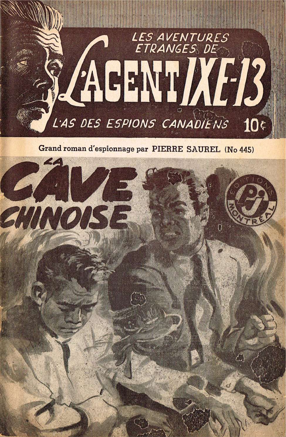 Book Cover For L'Agent IXE-13 v2 445 - La cave chinoise