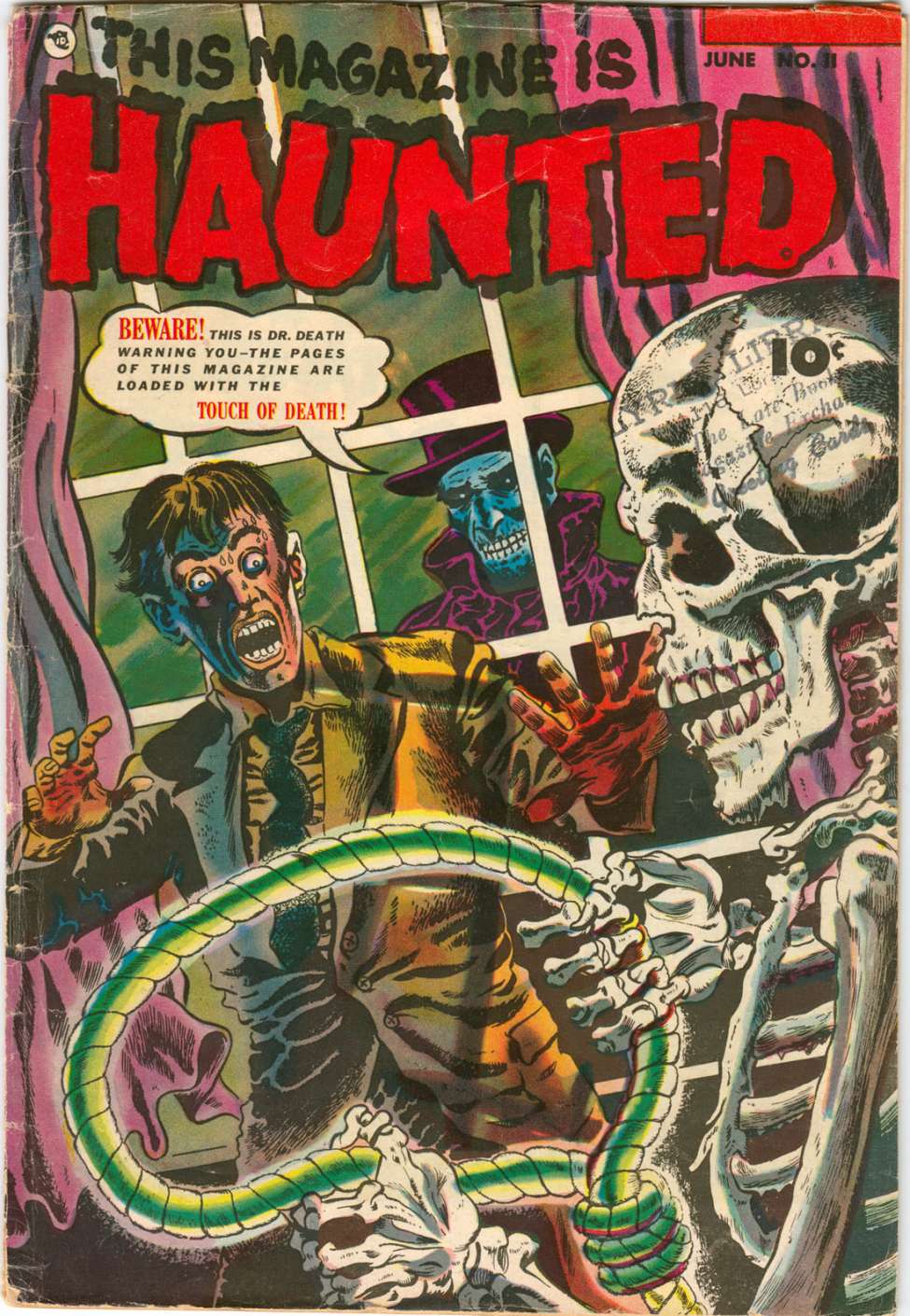THIS MAGAZINE IS HAUNTED 21 ISSUES VINTAGE COMIC BOOKS PDF FILES ON CD 