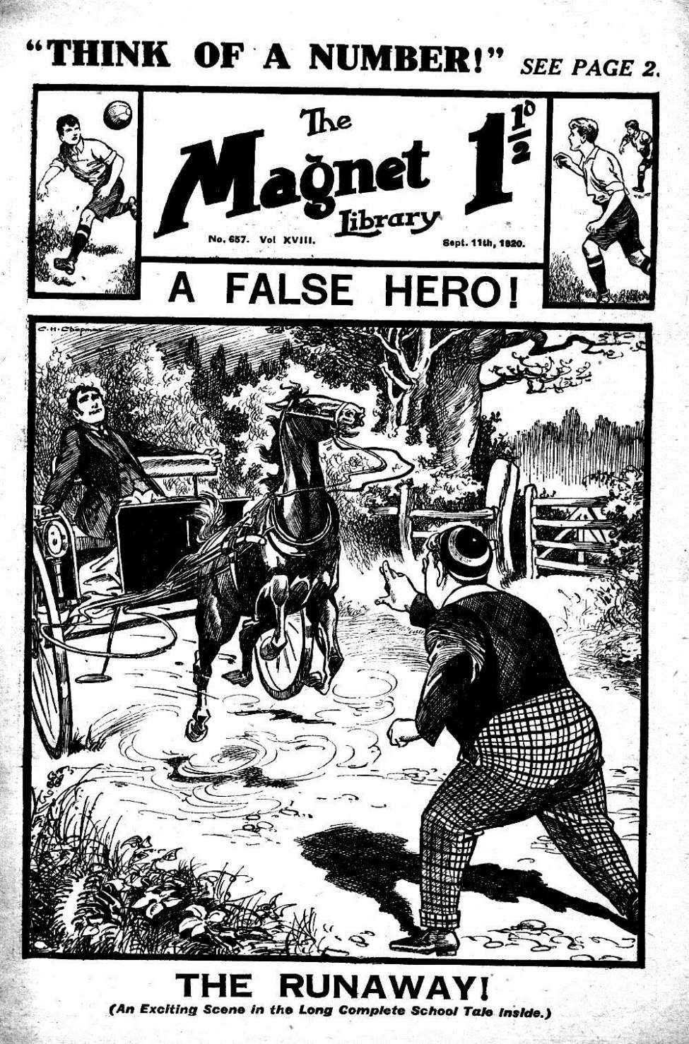 Book Cover For The Magnet 657 - A False Hero